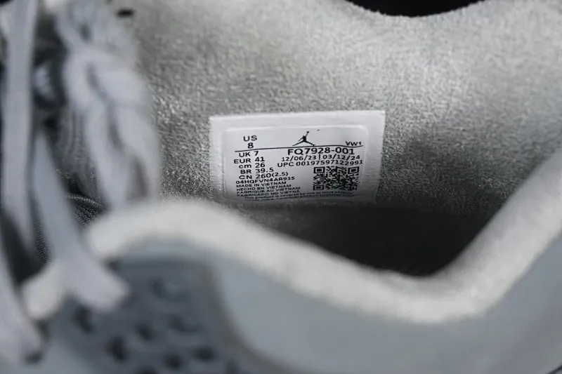 All categories Air Jordan Jordan series basketball shoes Air Jordan 4 X version Air Jordan 4 Retro SE "Paris Olympics" AJ4 Joe 4 smoke gray FQ7928-001